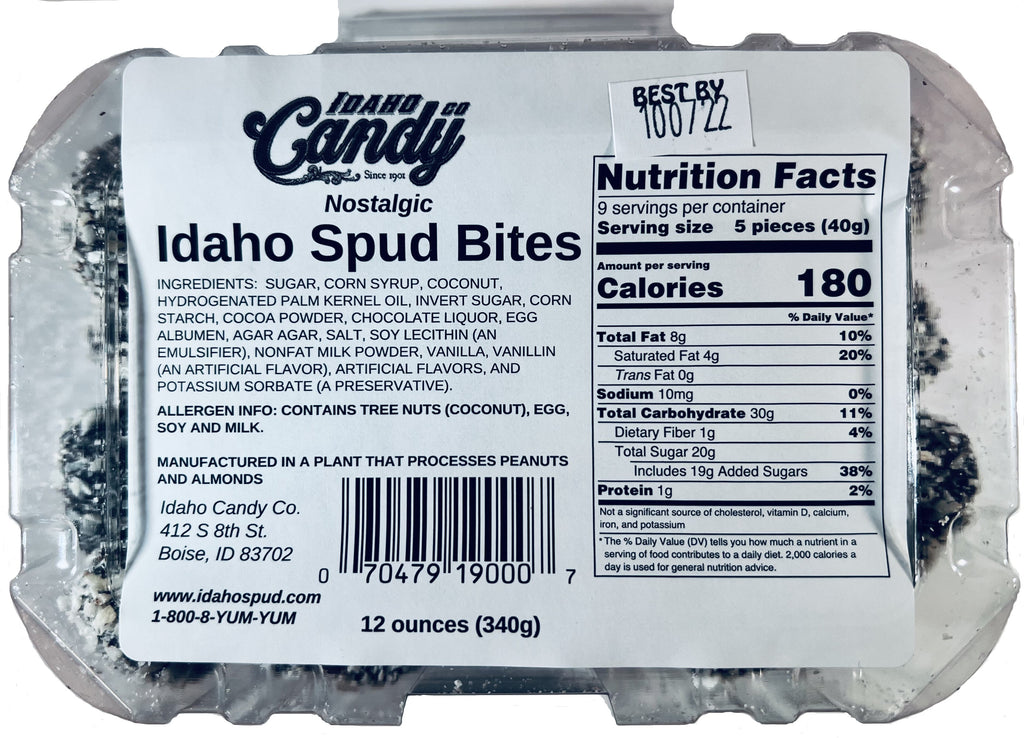 Idaho Spud Bites - Tub - 12oz