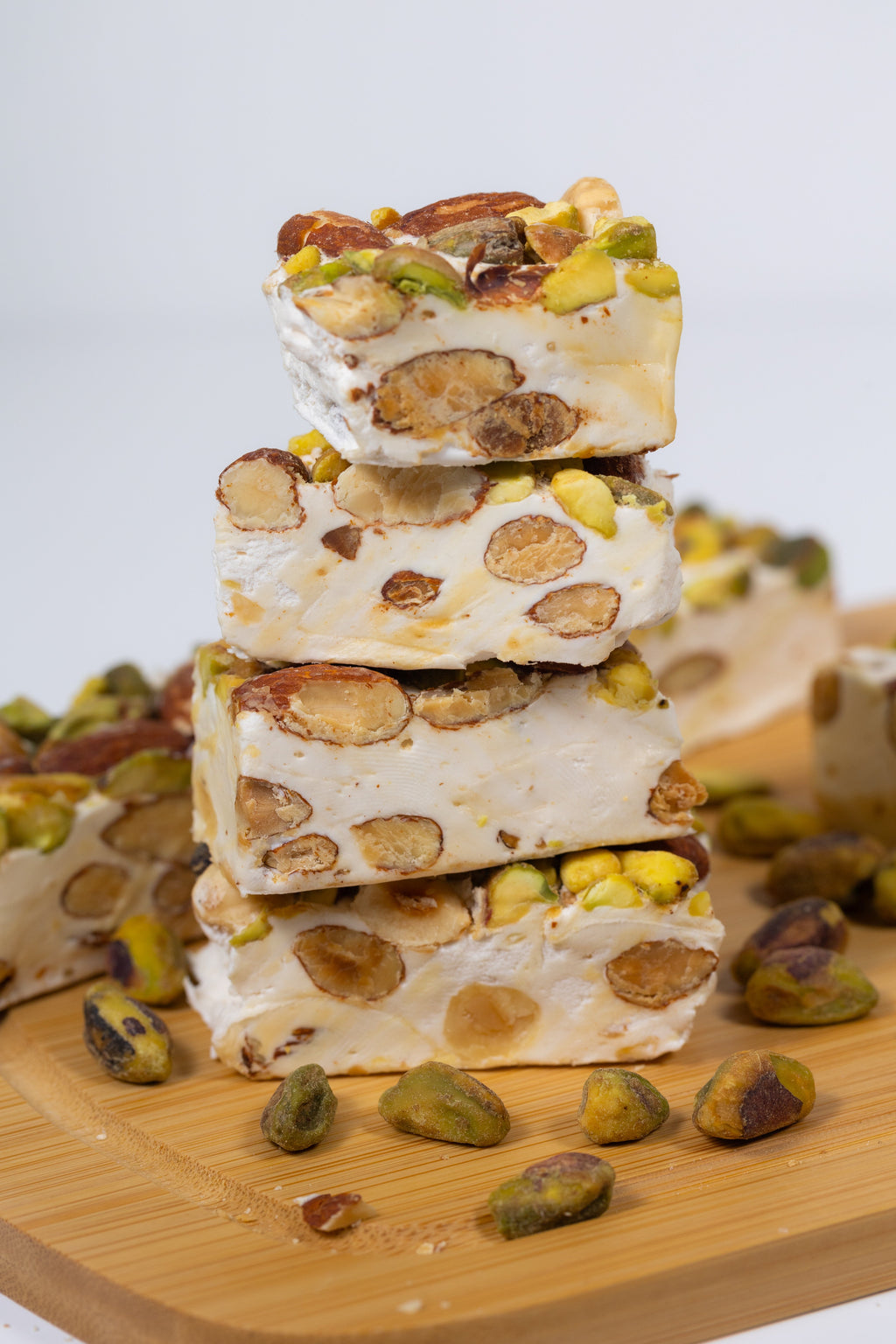 Andy Anand Gluten-Free Mixed Nut Soft Nougat Brittle, 7 oz – Wildflower Honey & Almonds, Made in Europe, No Preservatives, Birthday Gift Box