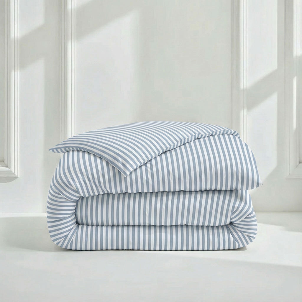 Housse de couette de luxe en satin de coton australien