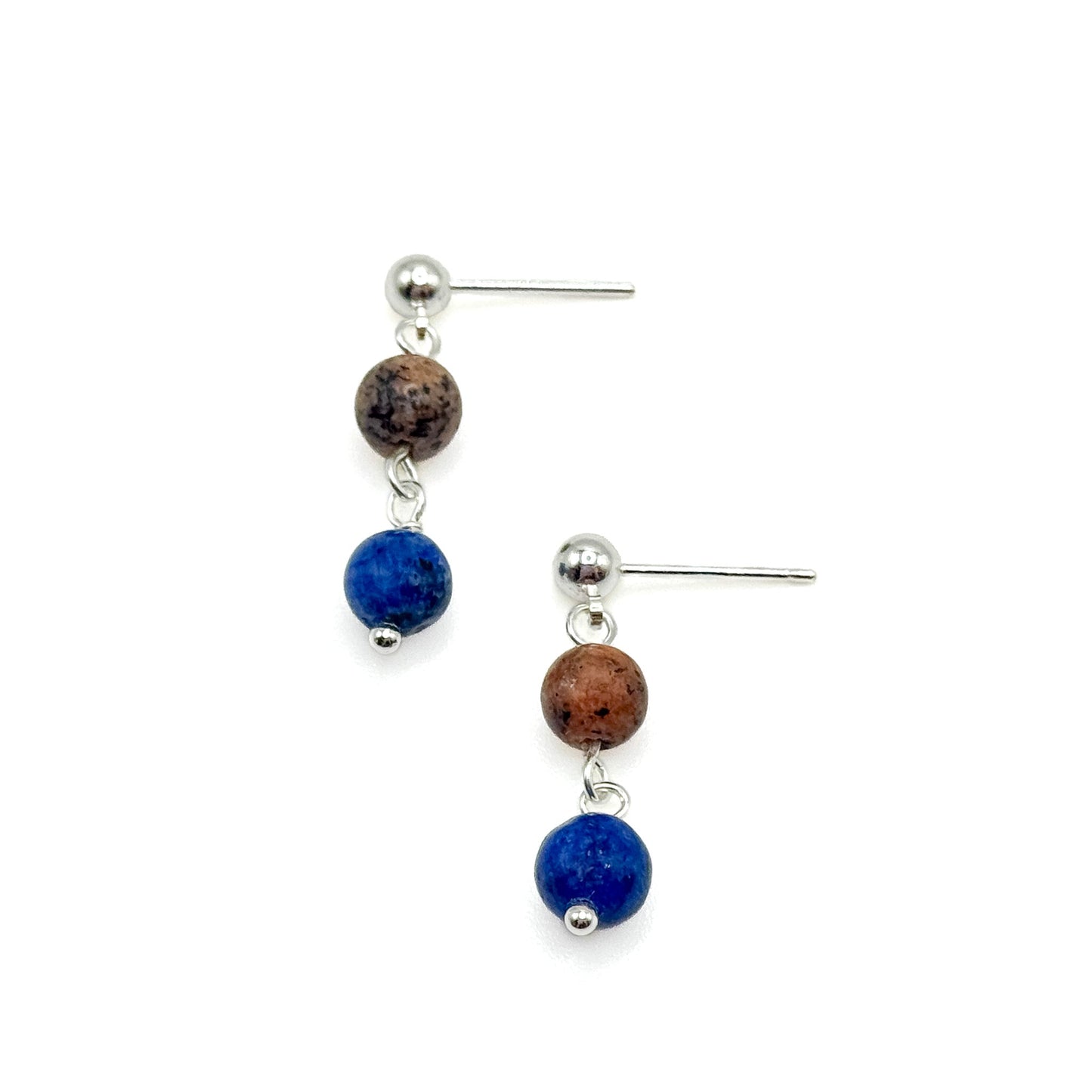 Mountain Breeze post drop earrings