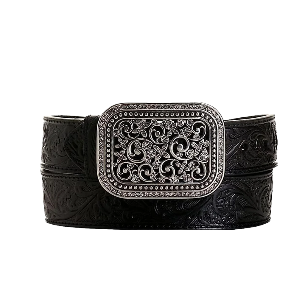 Black Floral Belt | Ariat Womens