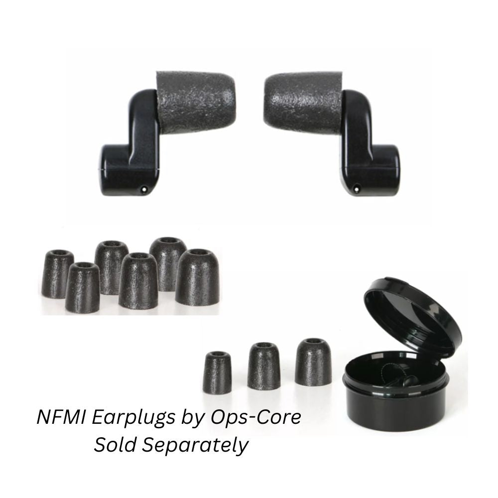 Ops-Core AMP Connectorized Headset - 3D Hear-Through for Situational Awareness