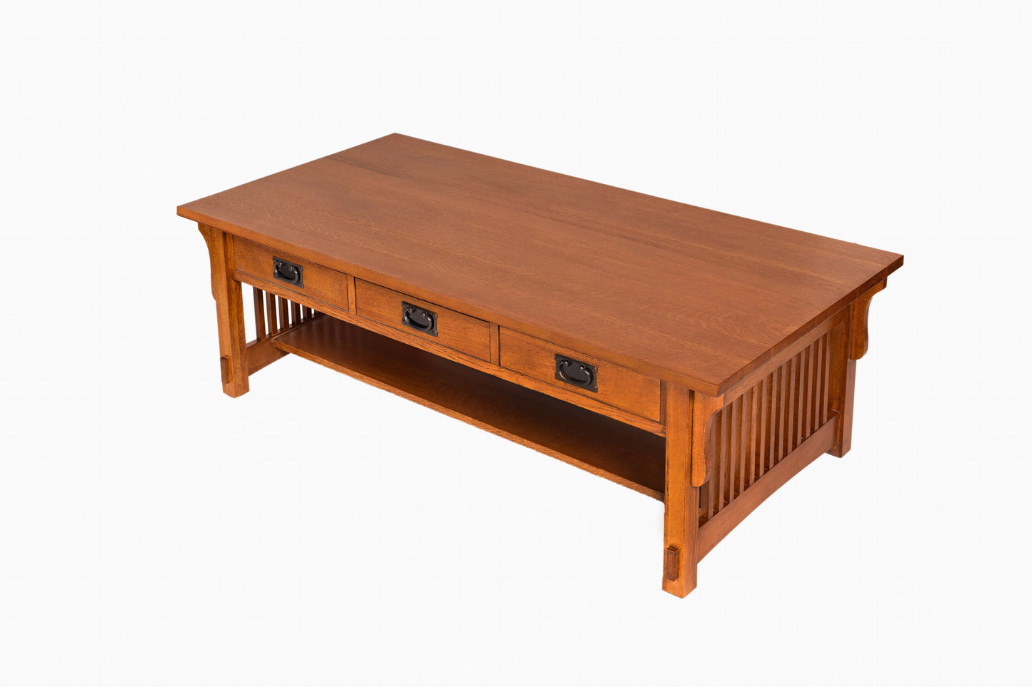 Mission Crofter Style 6 Drawer Coffee Table