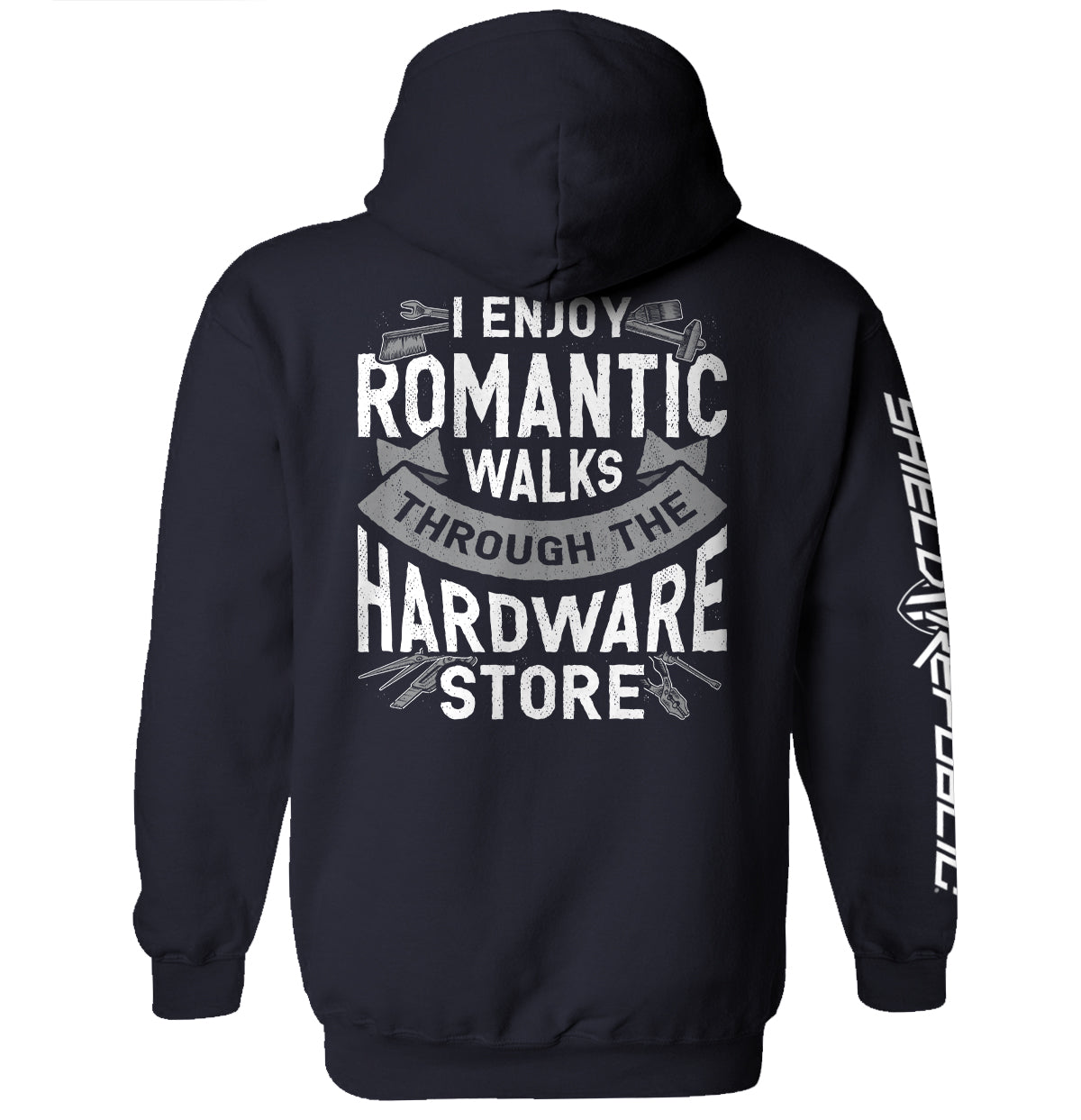 J'aime les promenades romantiques dans le magasin de bricolage.