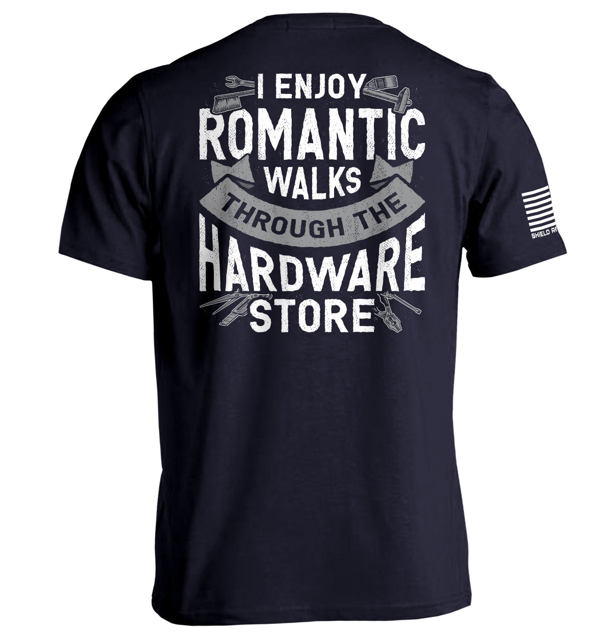 J'aime les promenades romantiques dans le magasin de bricolage.
