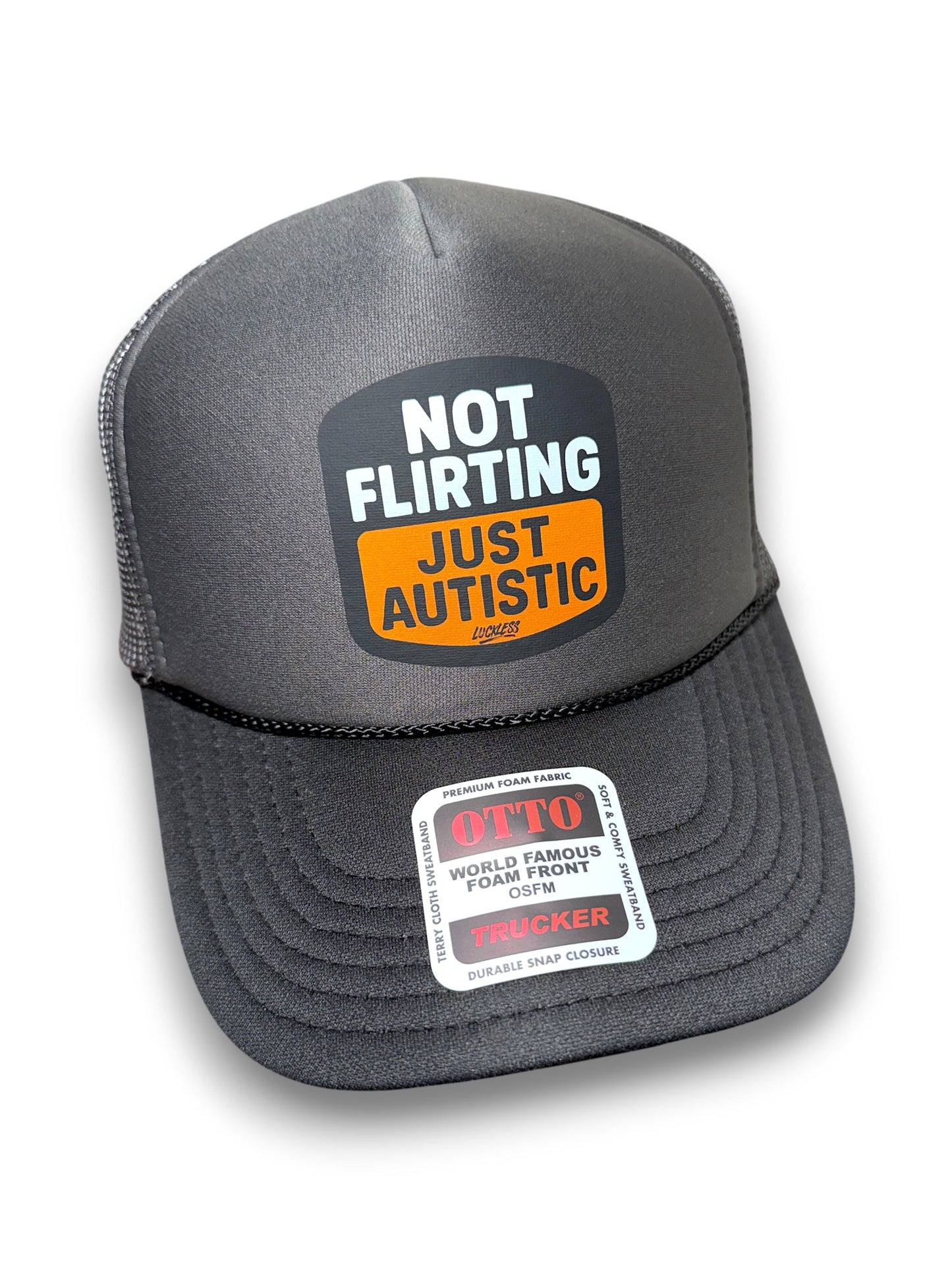 Not Flirting Just Autistic | Trucker Hat