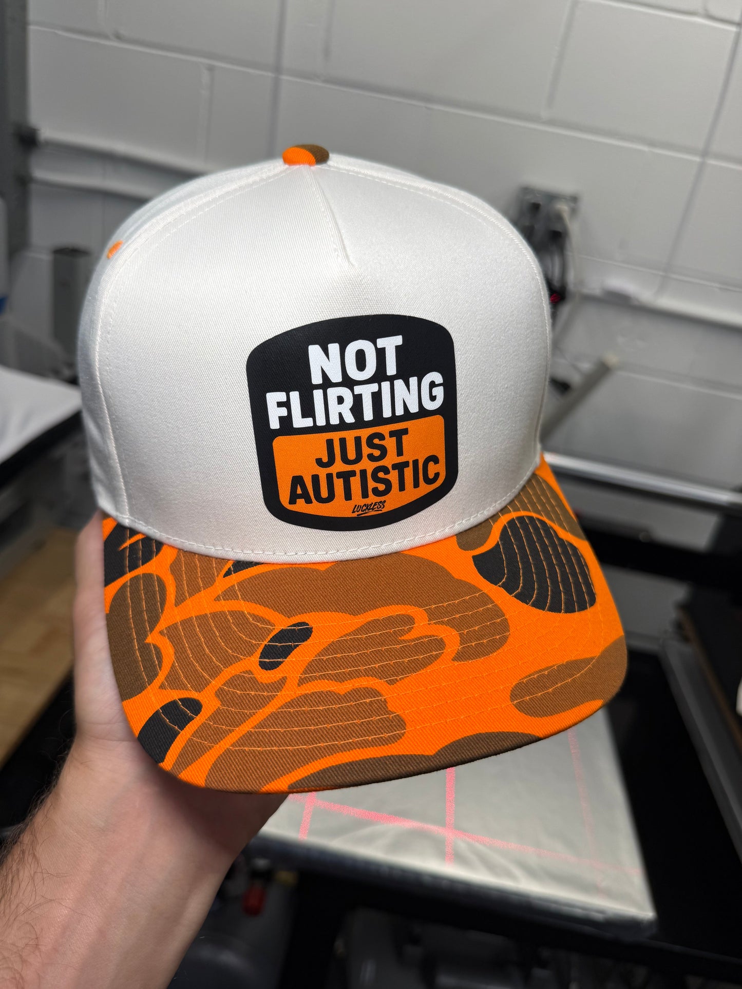 Not Flirting Just Autistic | Trucker Hat