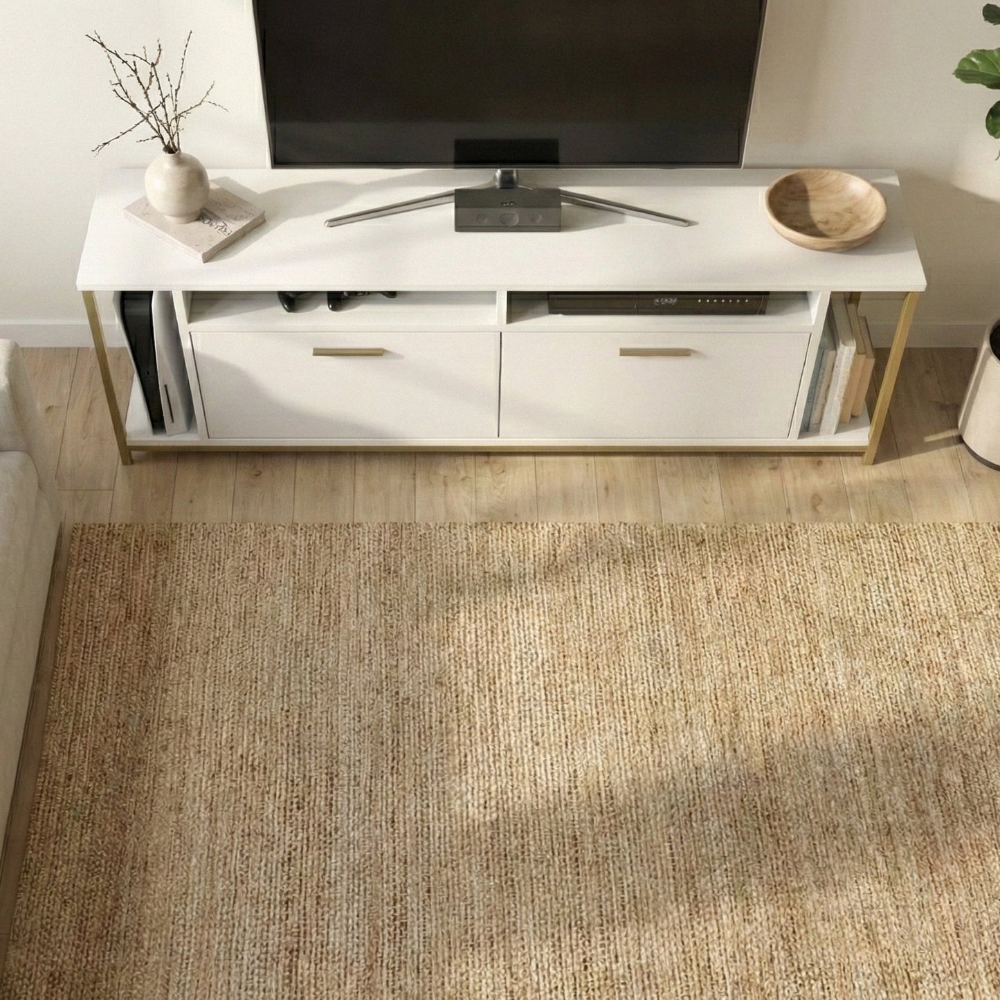 Omar 63" Wide TV Stand & Media Console for TVs up to 72"