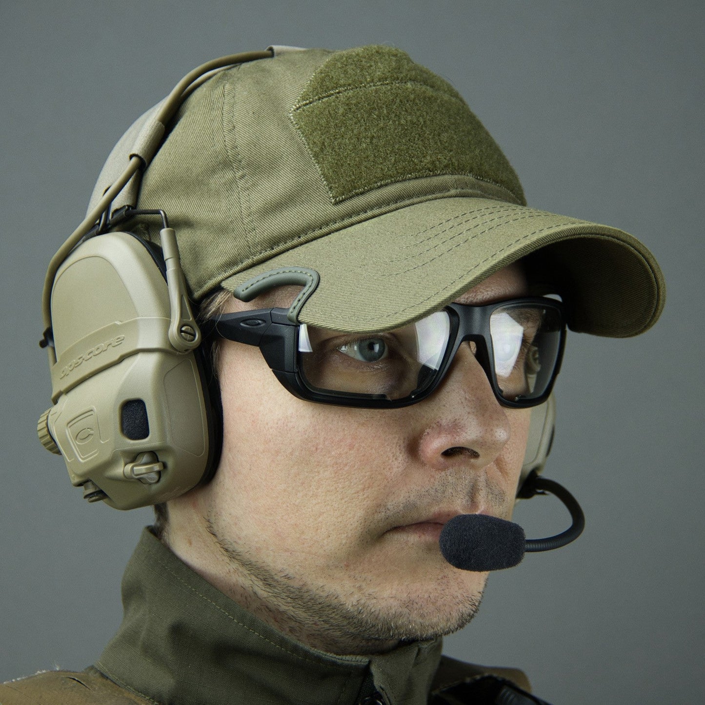 Ops-Core AMP Connectorized Headset - 3D Hear-Through for Situational Awareness