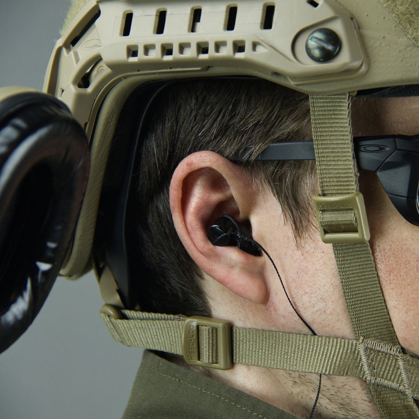 NFMI Earplugs by Ops-Core - Case & All Tip Sizes Included - Comfortable Hearing Protection