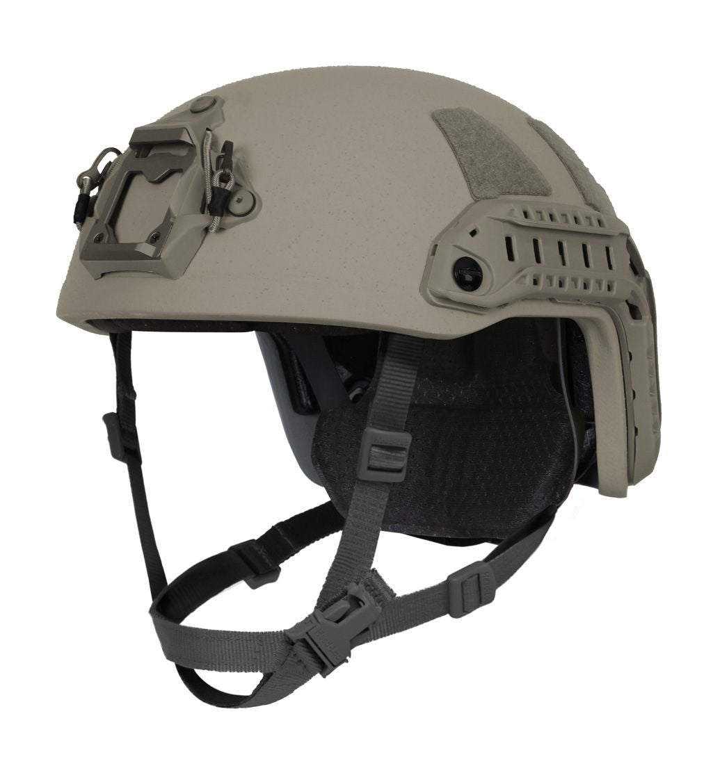 Ops-Core RF1 Helmet: Protects Against AK-47 Rounds with MBS Shroud & PowerPath ARC Rails
