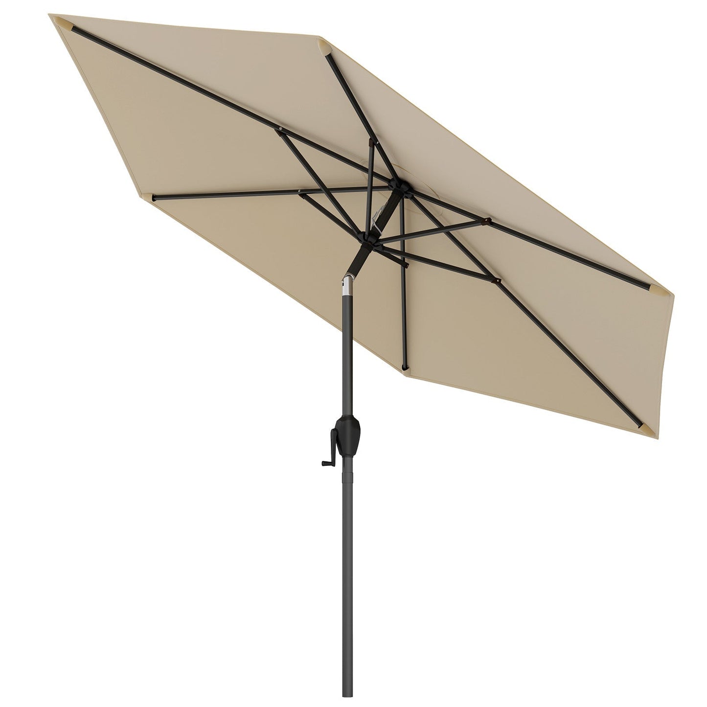 7.5 feet Outdoor Patio Heavy Duty Market Umbrella with Push Button Tilt