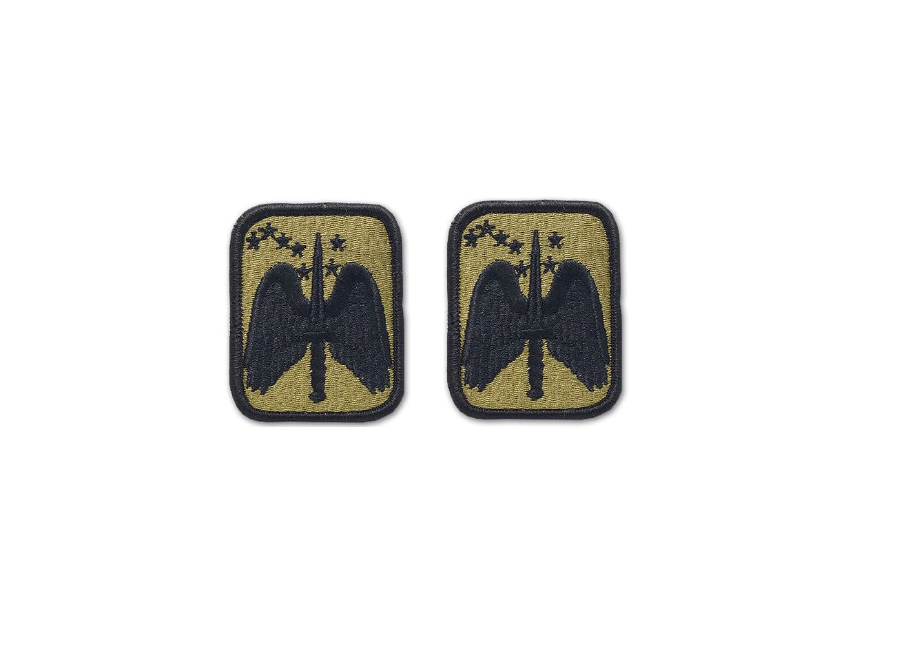 U.S. Army 16th Aviation Brigade OCP Patch w/ Hook Fastener (pair)