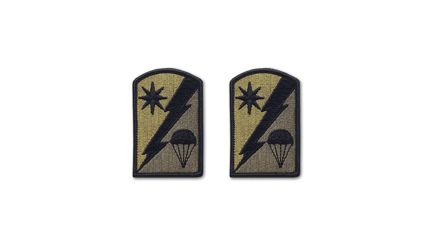 U.S. Army 82nd Sustainment Brigade OCP Patch w/ Hook Fastener (pair)