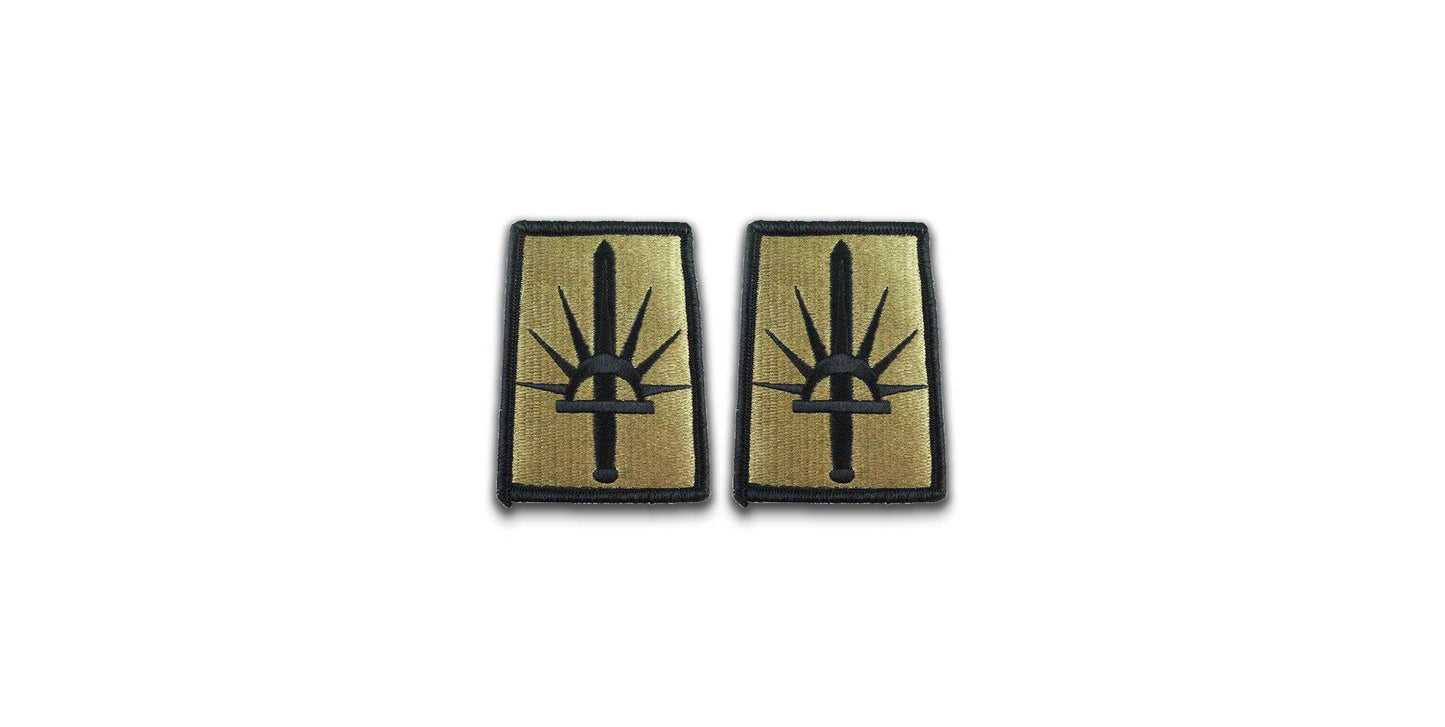 U.S. Army New York National Guard OCP Patch with Hook Fastener (pair)