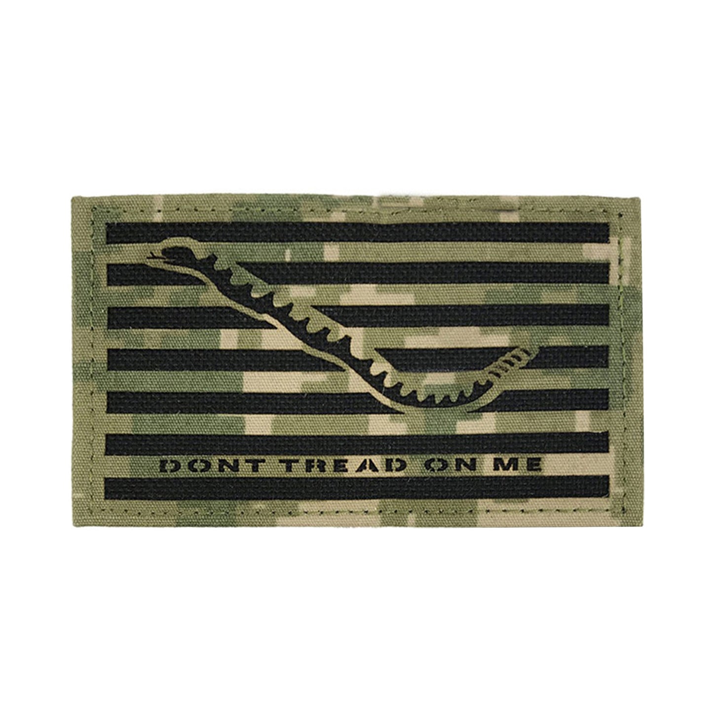 NWUIII Don't Tread On Me Laser Cut Patch W/ Hook Fastener (EA)