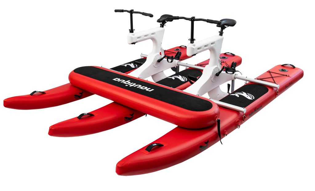 Nautiqua｜BORACAY｜プレミアムカタマランスタイルウォーターバイク フロントパッド付き｜2人用
