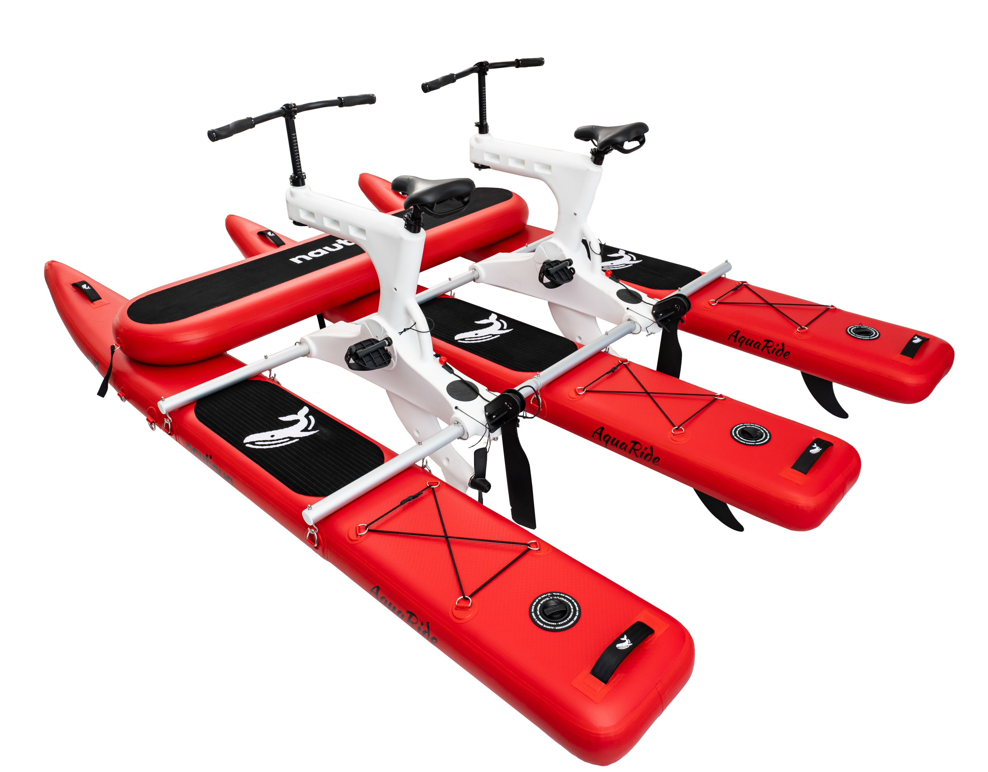 Nautiqua｜BORACAY｜プレミアムカタマランスタイルウォーターバイク フロントパッド付き｜2人用