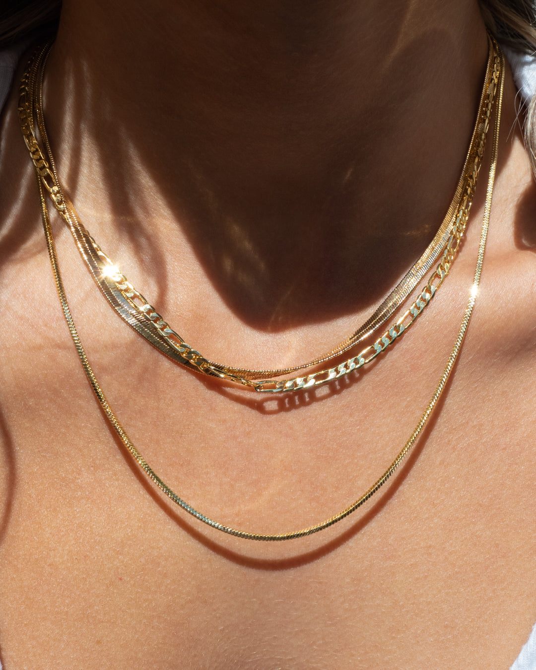 Cecilia Chain Necklace- Gold (Ships Mid September)