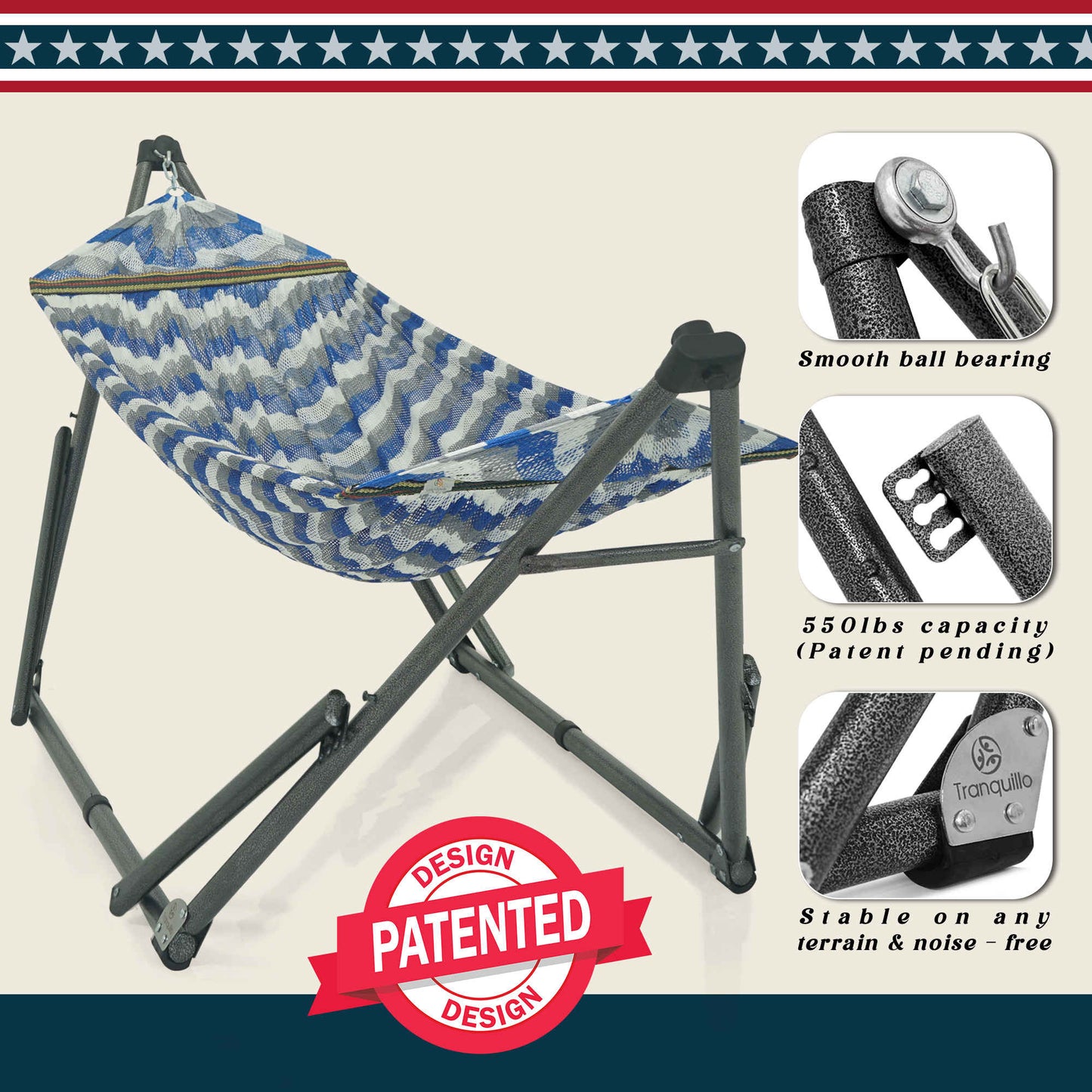 Uniki Collapsible Hammock Stand