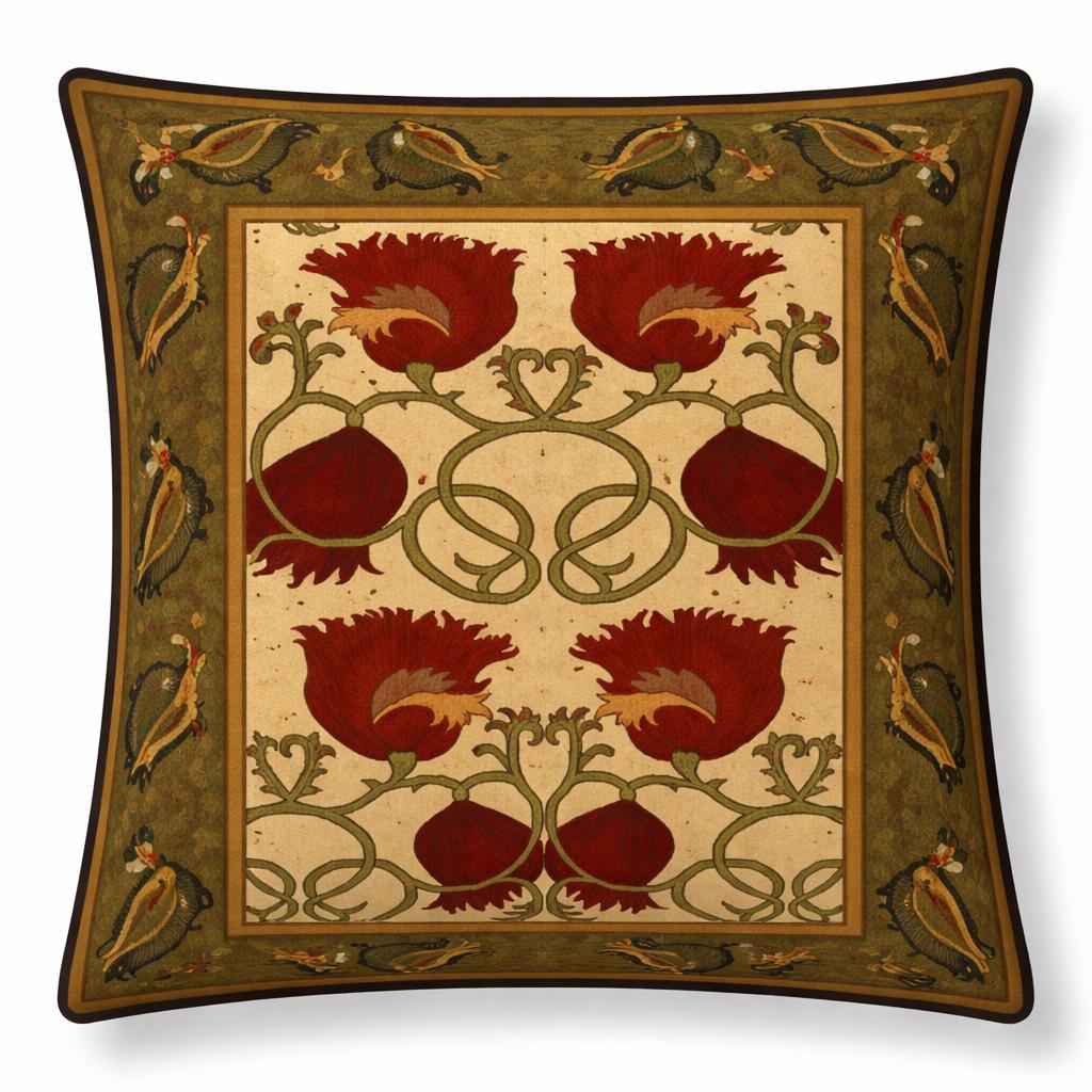 Persian-Inspired Luxurious Accent Cushions