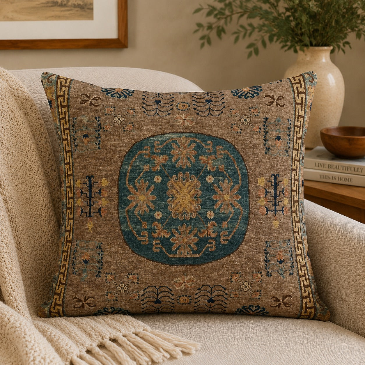 Persian-Inspired Luxurious Accent Cushions