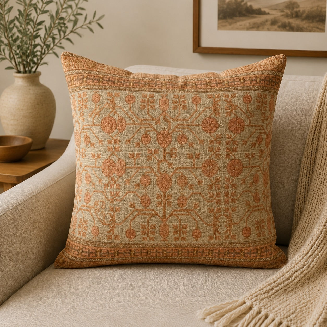 Persian-Inspired Luxurious Accent Cushions