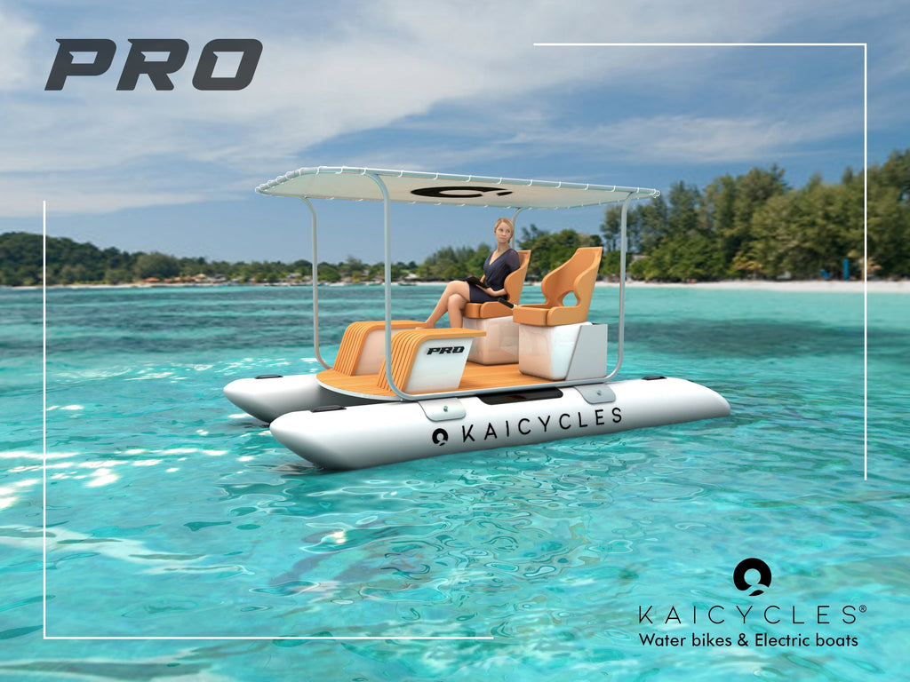 Bateau électrique gonflable PRO (Fabriqué en UE)