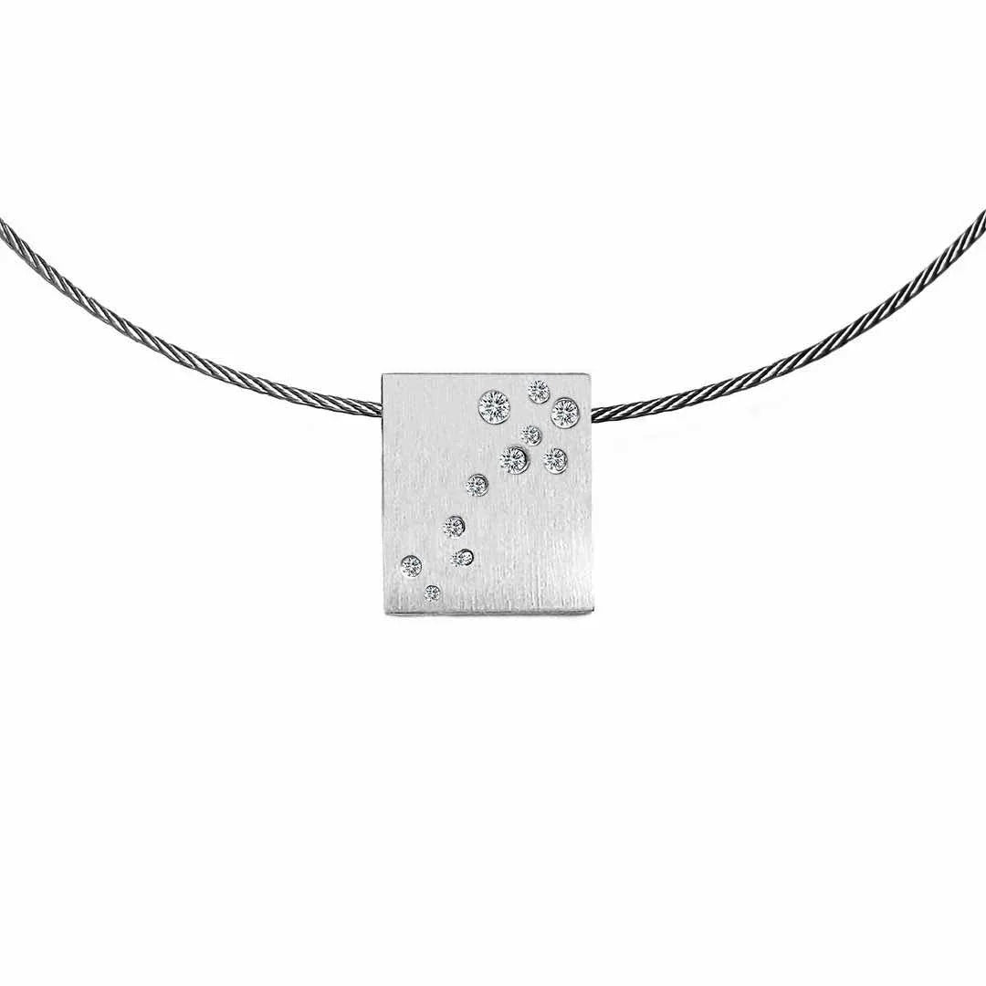 PT094W B.Tiff Pavé Galaxie Pendant