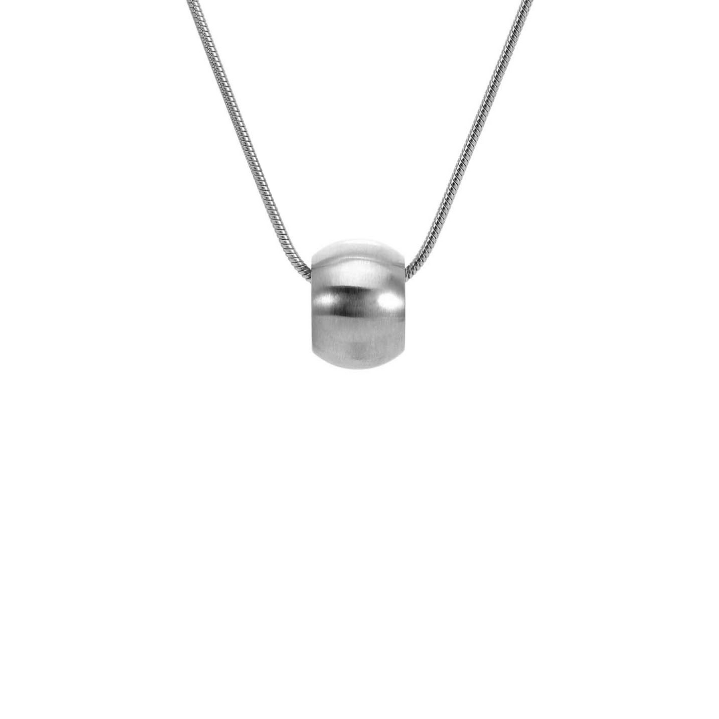 PT220W B.Tiff Pavé Hollow Globe Pendant Necklace