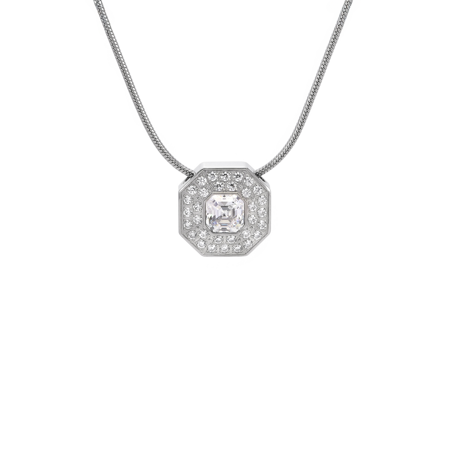 PT228W B.Tiff Hexagon Pendant
