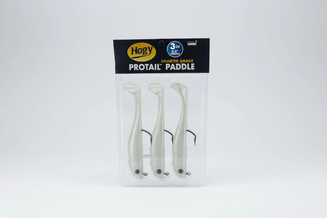 Hogy Protail Paddle 6.5" 3oz, 4oz, 5oz, 6oz (Bone Color) PK of 3