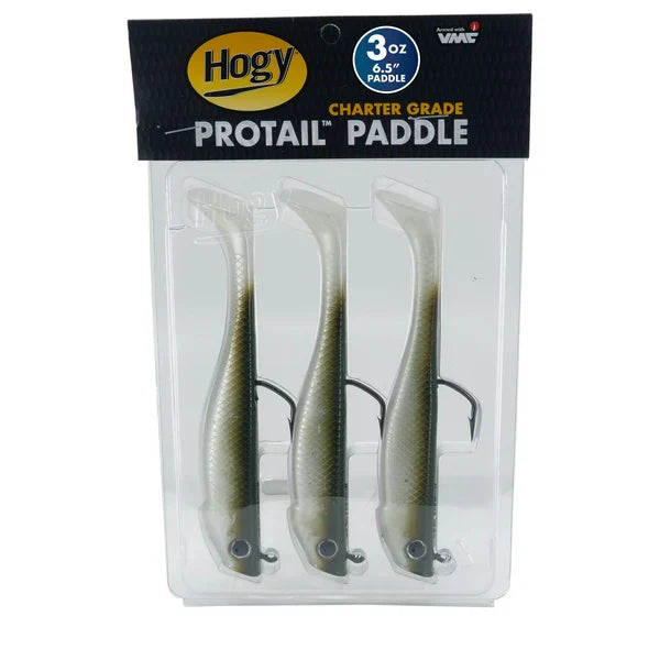 Hogy Protail Paddle 6.5" 3oz, 4oz, 5oz, 6oz (Olive color) Pk of 3
