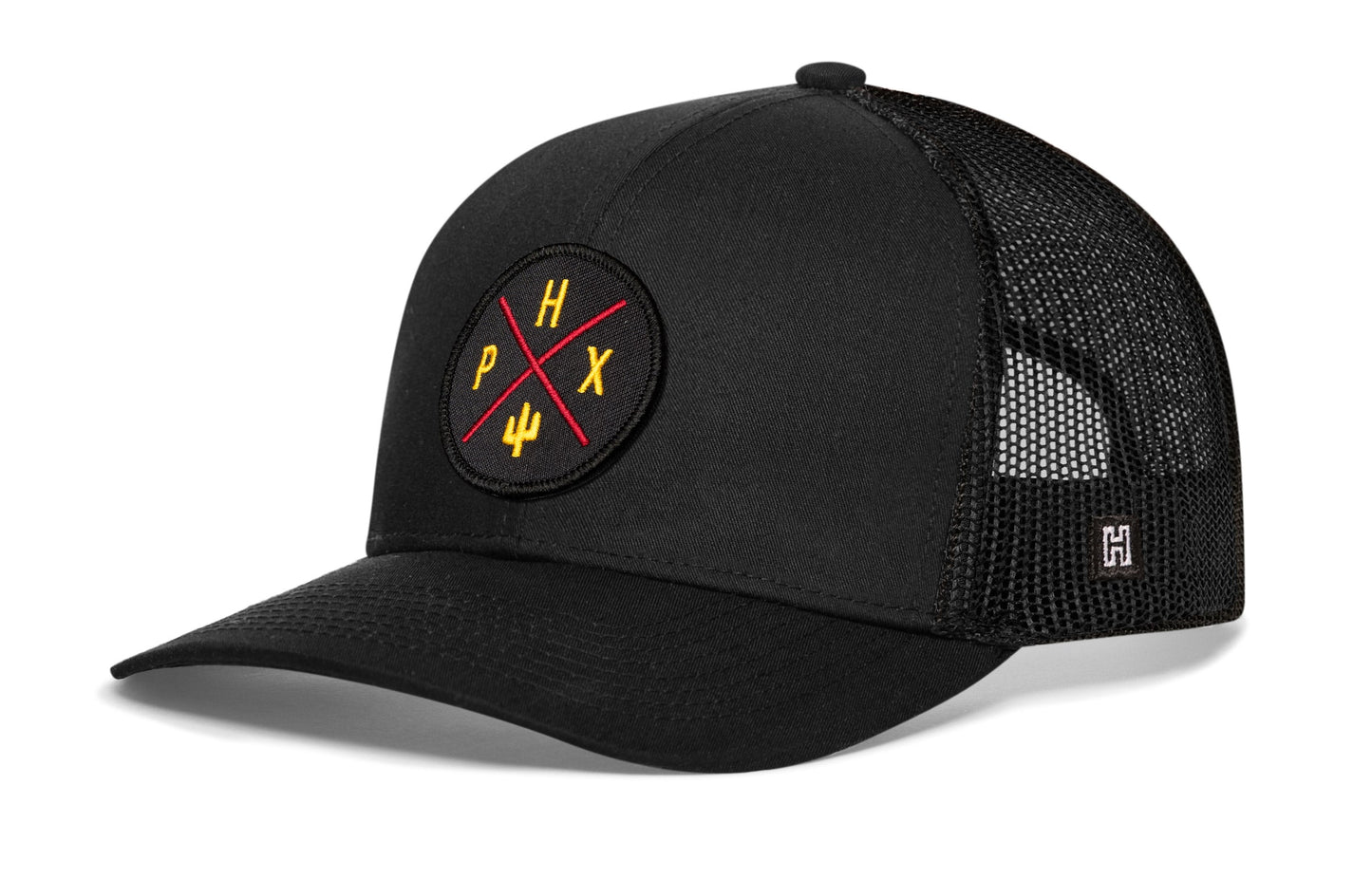 Phoenix Trucker Hat  |  Black PHX X Snapback