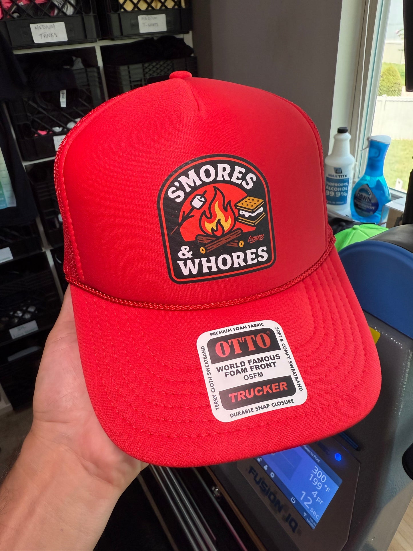 Smores & Whores Trucker Hat