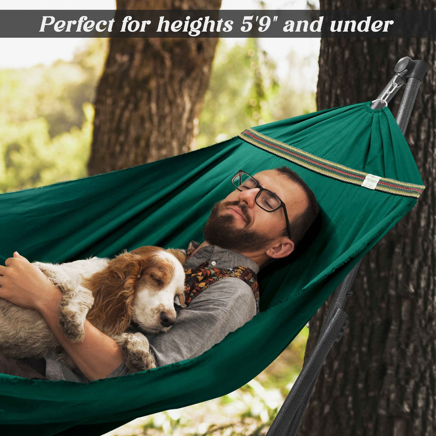 Uniki Canvas Hammock with Stand