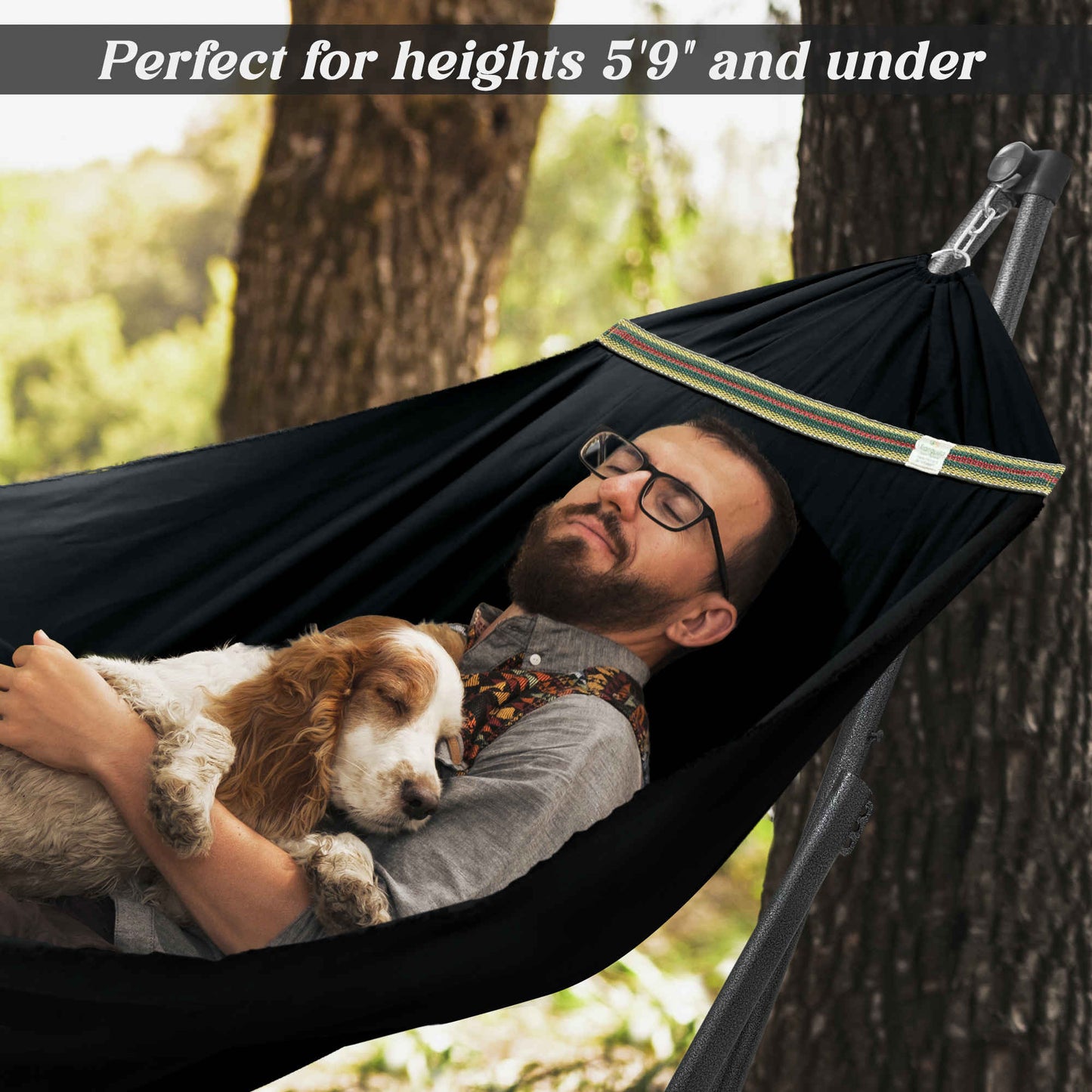 Uniki Canvas Hammock with Stand