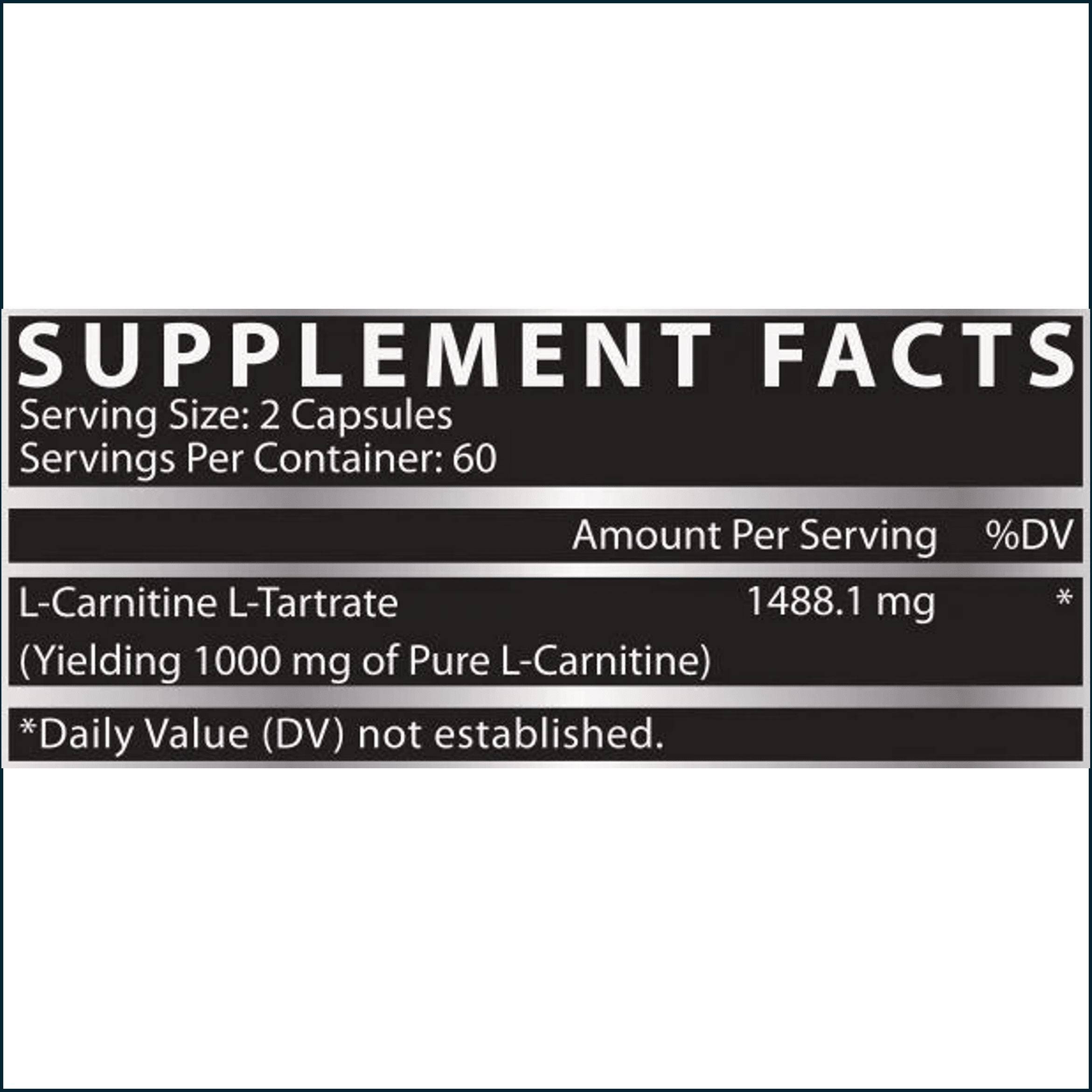 Nutrex L-Carnitine 1000, 120 Caps