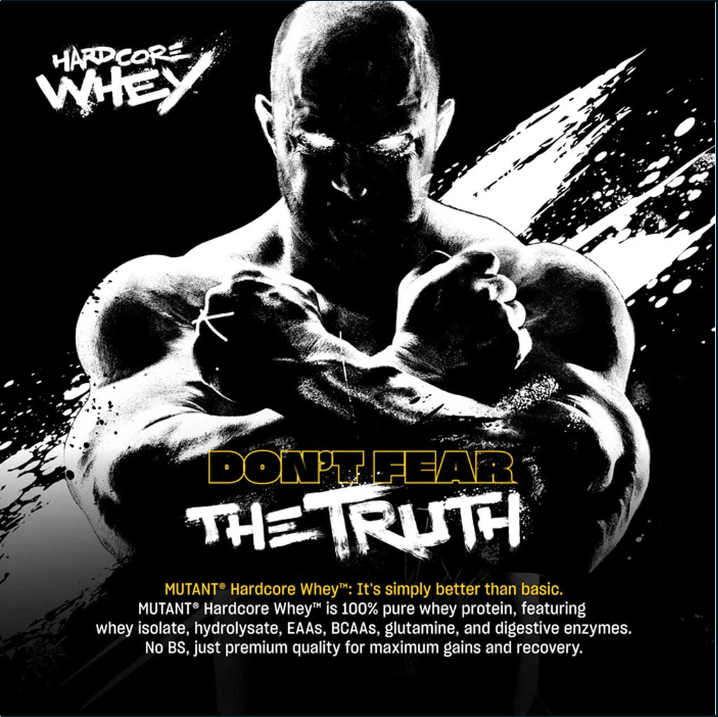 Mutant Hardcore Whey, 5lbs