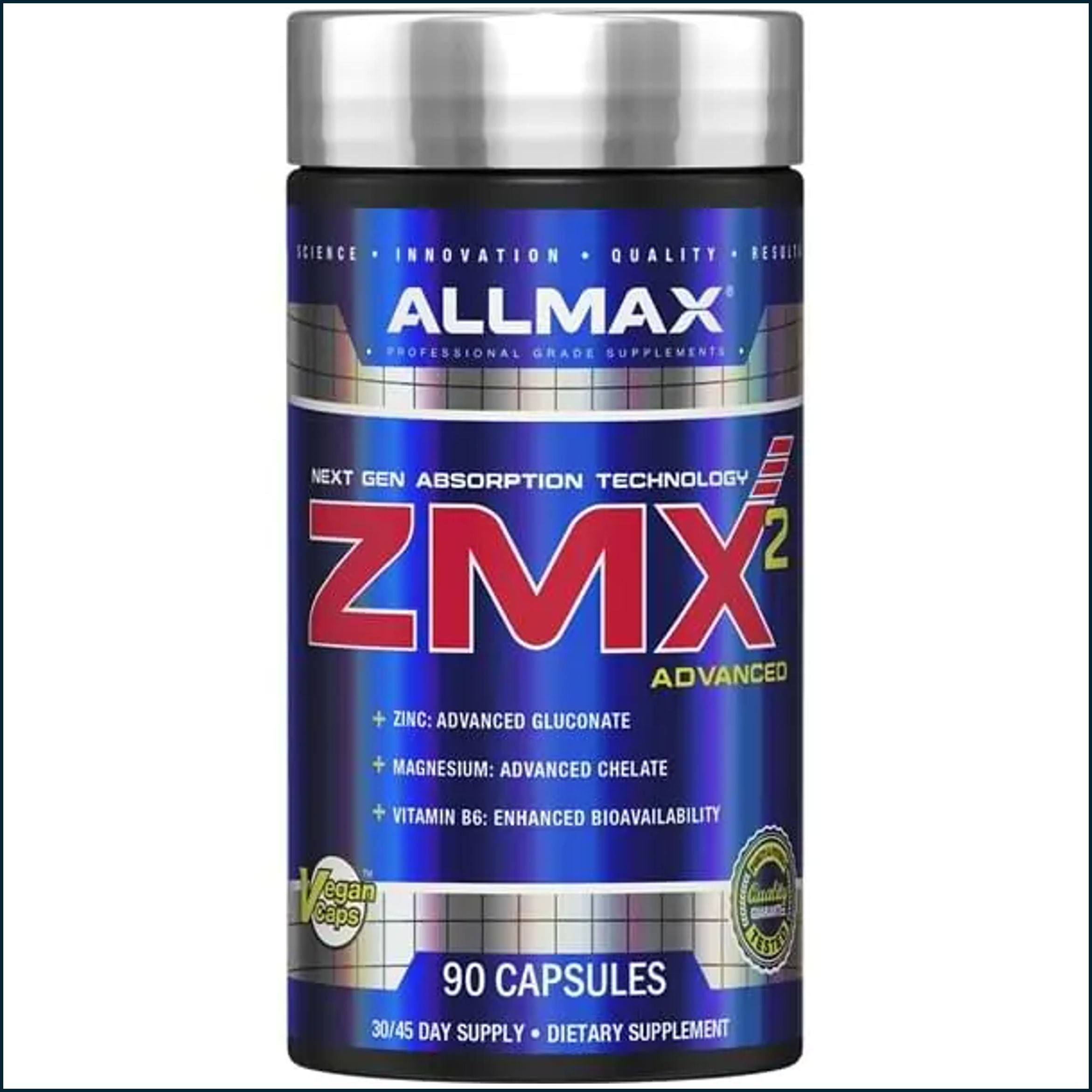 Allmax ZMX2 Advanced, 90 capsules