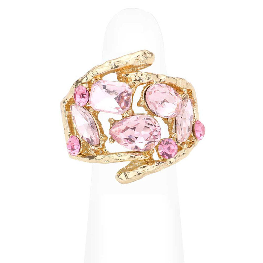 Multi Stone Stretch Ring
