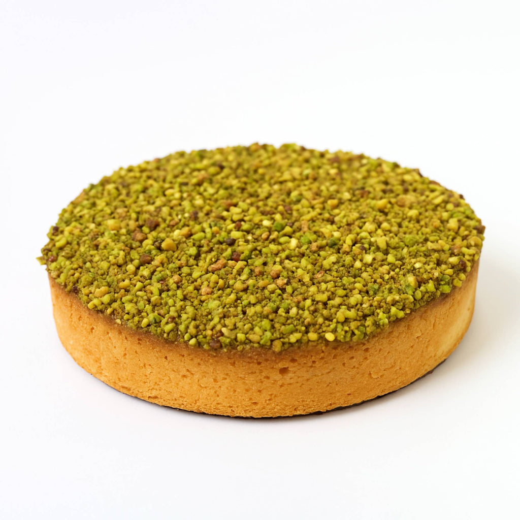 Andy Anand Sugar-Free Pistachio Caramel Cake, 9-Inch, 2.6 lb – Handcrafted, No Artificial Sweeteners, Rich & Moist Birthday Gift Box