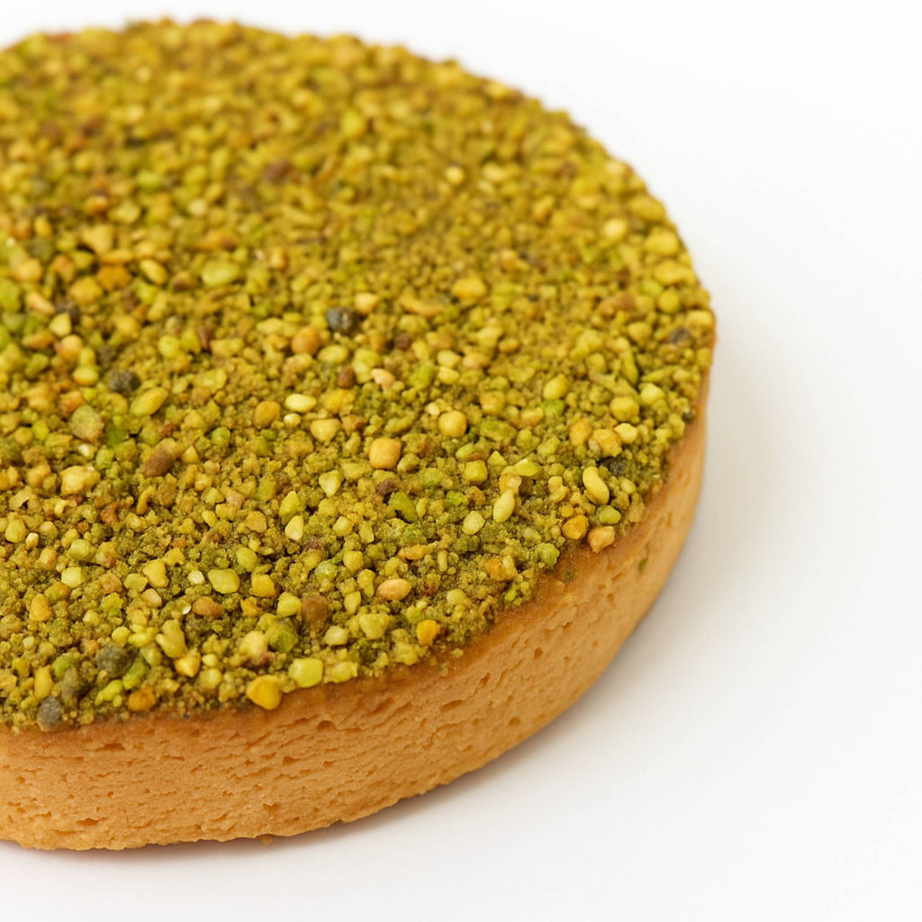 Andy Anand Sugar-Free Pistachio Caramel Cake, 9-Inch, 2.6 lb – Handcrafted, No Artificial Sweeteners, Rich & Moist Birthday Gift Box