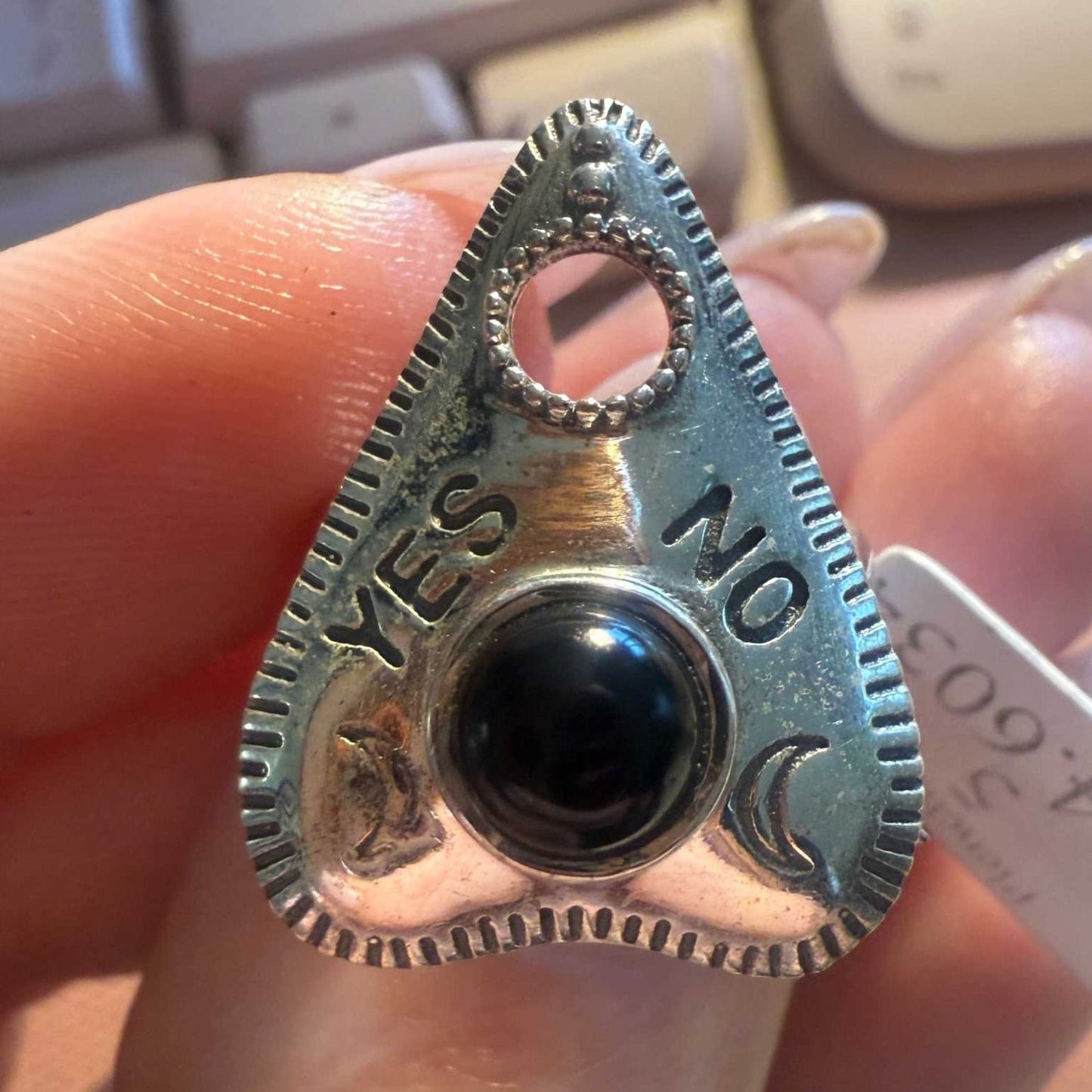Planchette Ring | Sterling Silver & Gold Vermeil