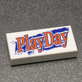 Play Day - Custom Printed 1x2 Tile