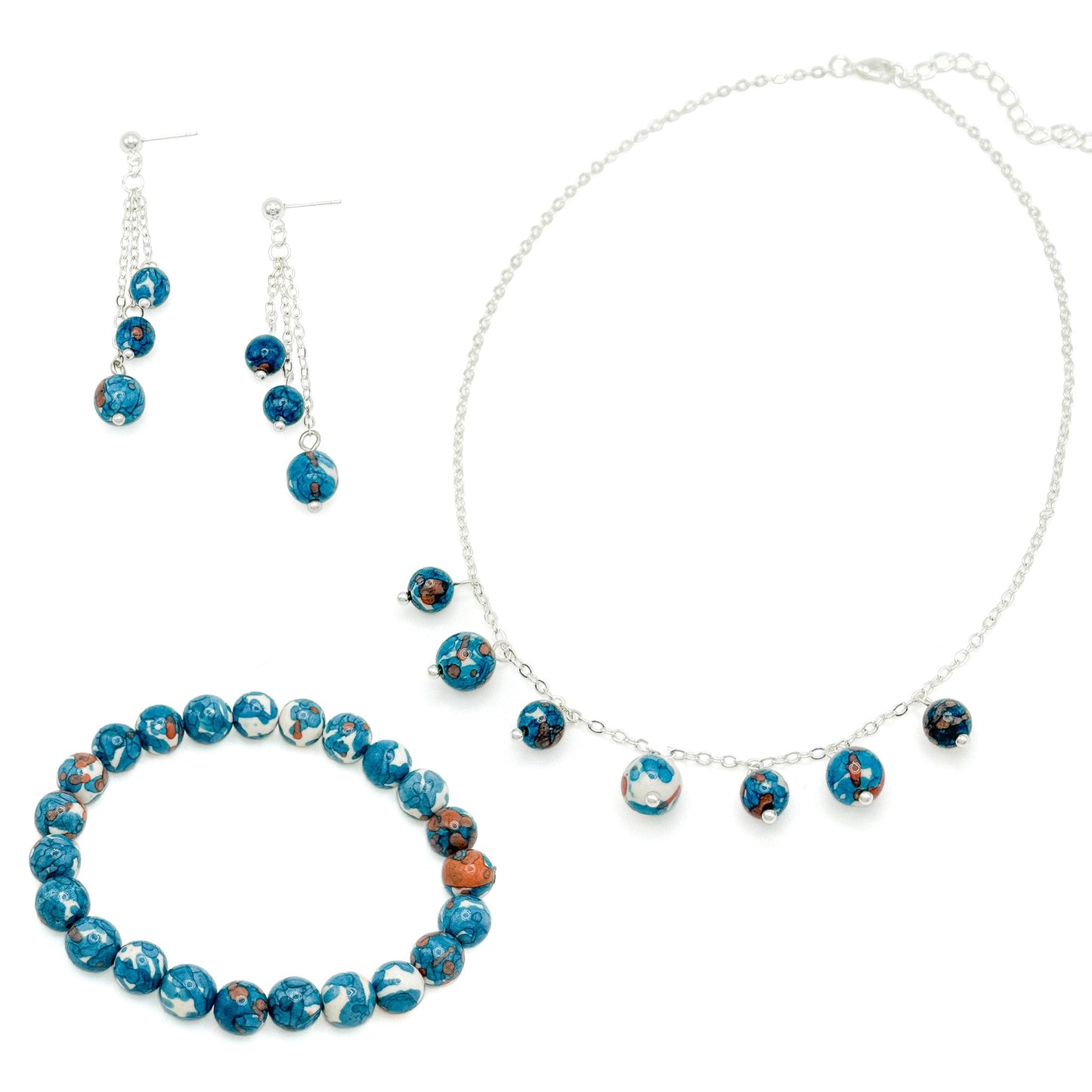 Porcelain earrings