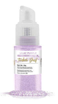 Vaporisateur de Poudre Pailletée Comestible Tinker Dust - Violet Lilas