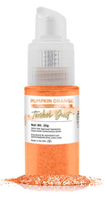 Tinker Dust Edible Glitter Spray Pump Bottle- Pumpkin Orange