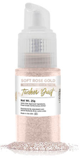 Tinker Dust Edible Glitter Spray Pump Bottle- Soft Rose Gold