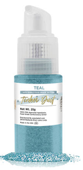 Bouteille pulvérisateur de paillettes comestibles Tinker Dust – Bleu sarcelle